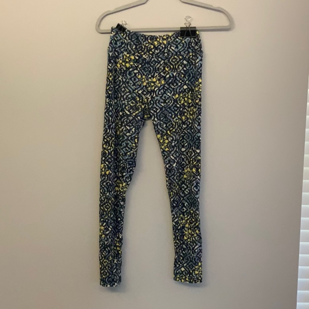 LuLaRoe Leggings, navy / multicolor, OS